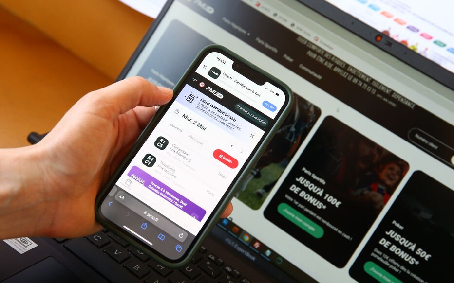 Application mobile de paris sportifs — interface fintech